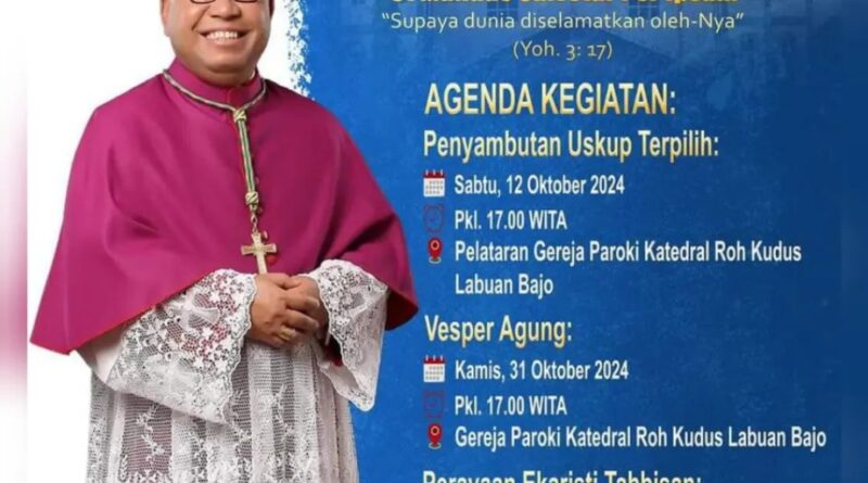 Tahbisan Uskup Labuan Bajo Pertama