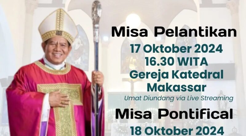 Pelantikan Uskup Agung Makassar