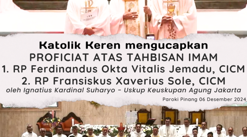 Tahbisan Imam CICM 2024