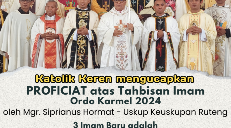 Tahbisan Imam Karmel Ruteng 2024