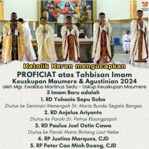 Tahbisan Imam Maumere CJD