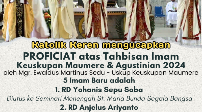 Tahbisan Imam Maumere CJD