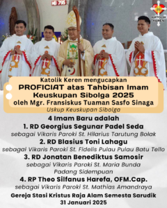 Tahbisan Imam Sibolga 2025