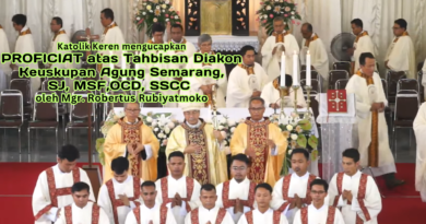 Tahbisan Diakon Semarang 2025