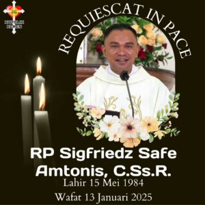 RIP RP Sigfriedz Safe Amtonis, C.Ss.R.
