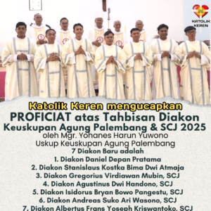 Tahbisan Diakon Palembang SCJ 2025