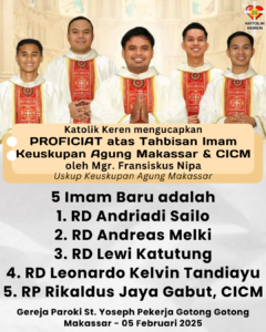 Tahbisan Imam Makassar 2025