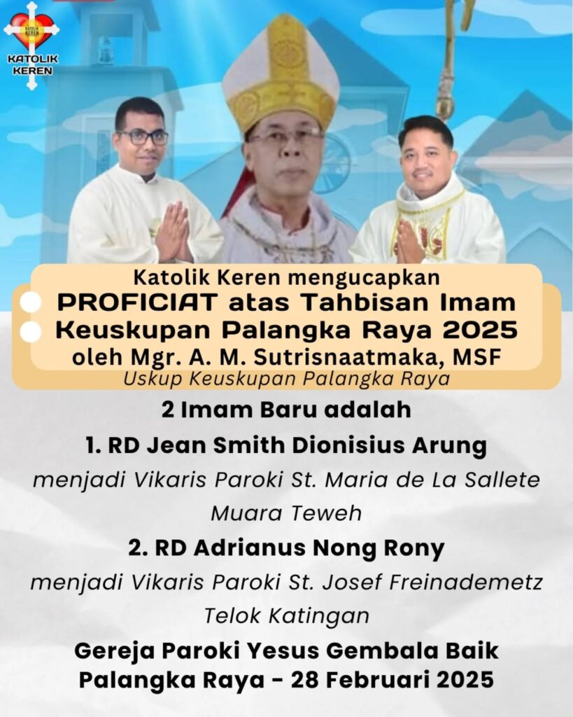 Tahbisan Imam Keuskupan Palangka Raya 2025