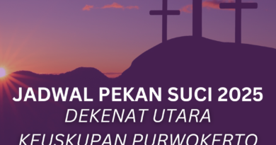 Pekan Suci 2025 Keuskupan Purwokerto