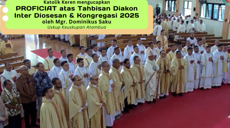 Tahbisan Diakon Kupang 2025