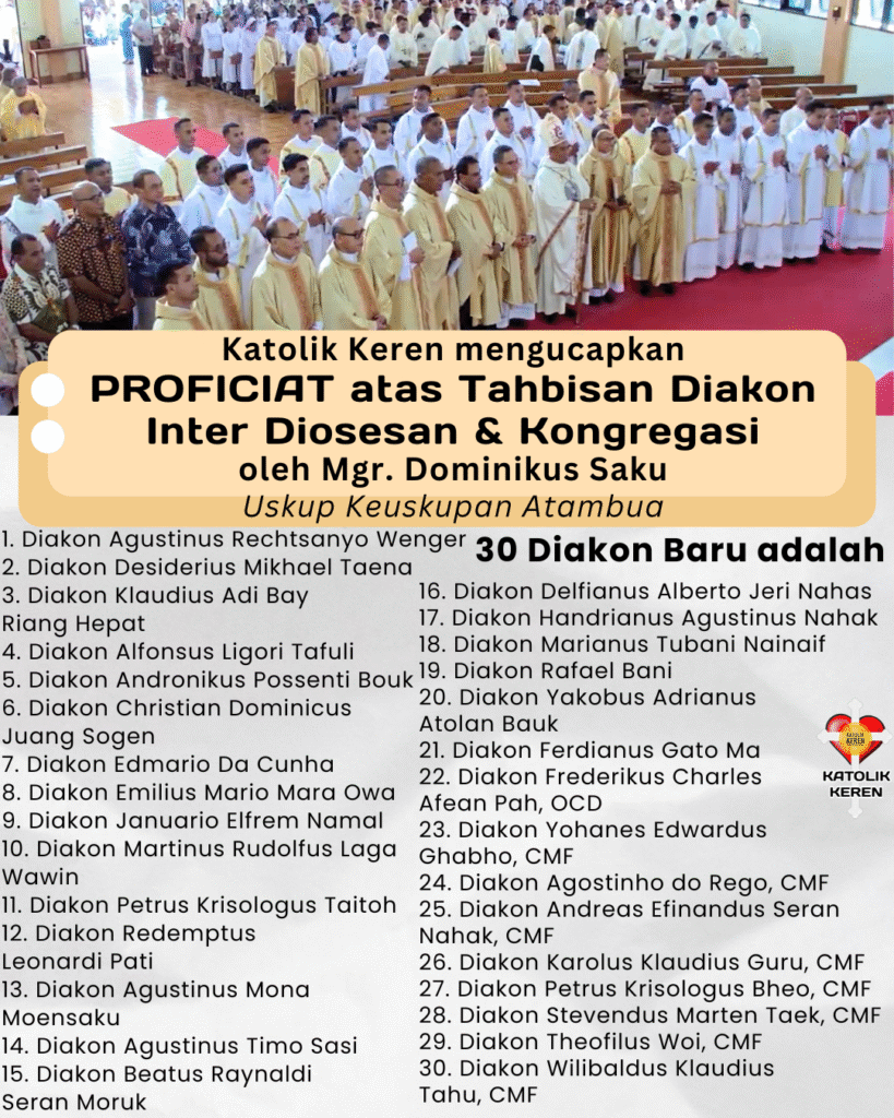 Tahbisan Diakon Kupang 2025
