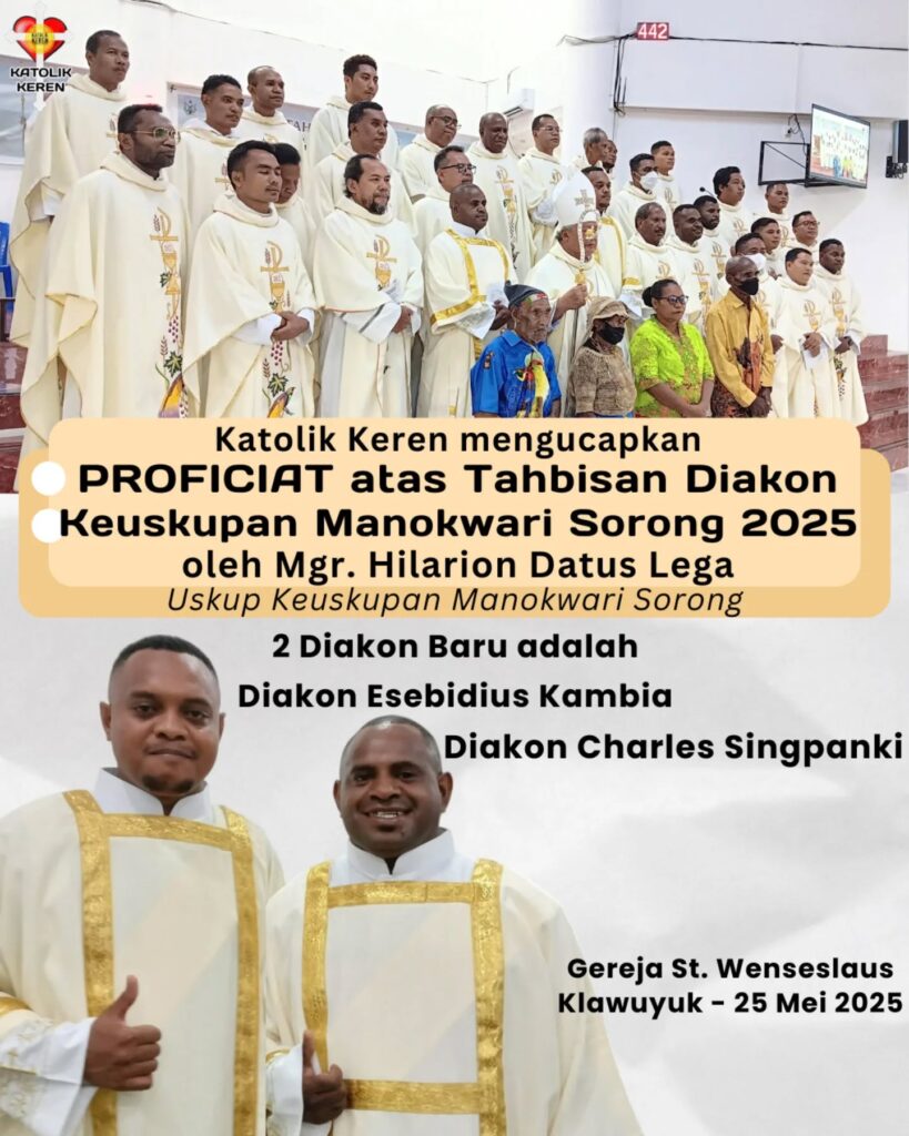 Tahbisan Diakon Manokwari 2025