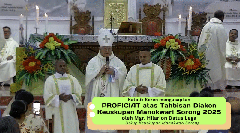 Tahbisan Diakon Manokwari 2025