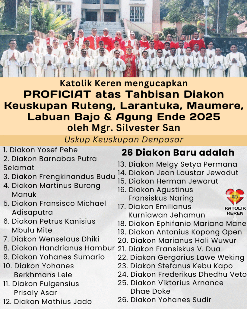 Tahbisan Diakon Ritapiret 2025