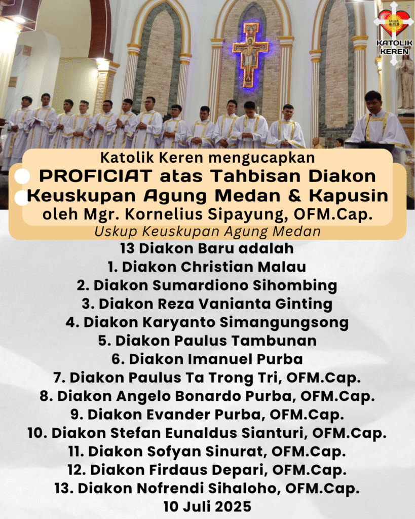 Tahbisan Diakon Keuskupan Agung Medan & Kapusin 2025