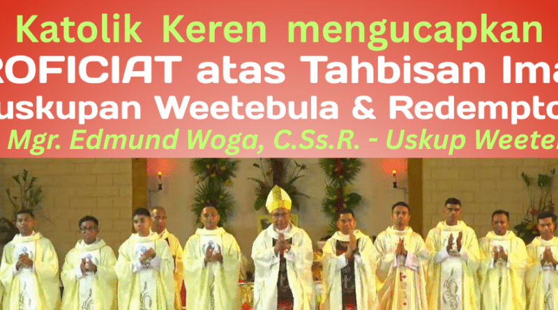 Tahbisan Imam Weetebula Redemptoris 2025