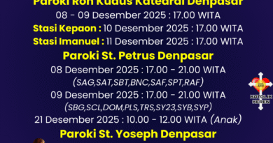 Pengakuan Dosa Adven 2025 Denpasar