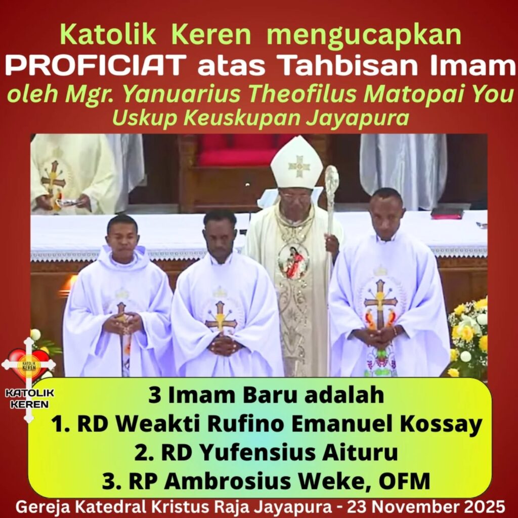 Tahbisan Imam Keuskupan Jayapura & OFM 2025