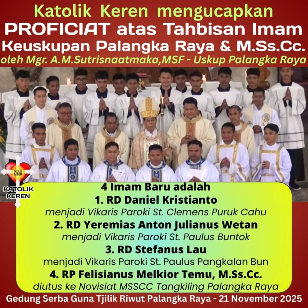 Tahbisan Imam Palangka Raya 2025