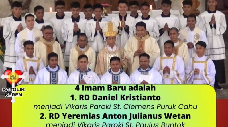 Tahbisan Imam Palangka Raya 2025