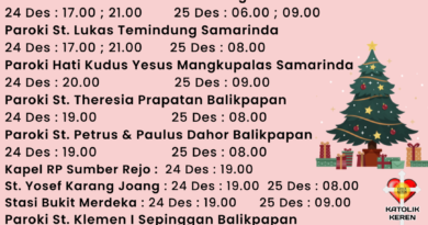 Misa Natal 2025 Samarinda