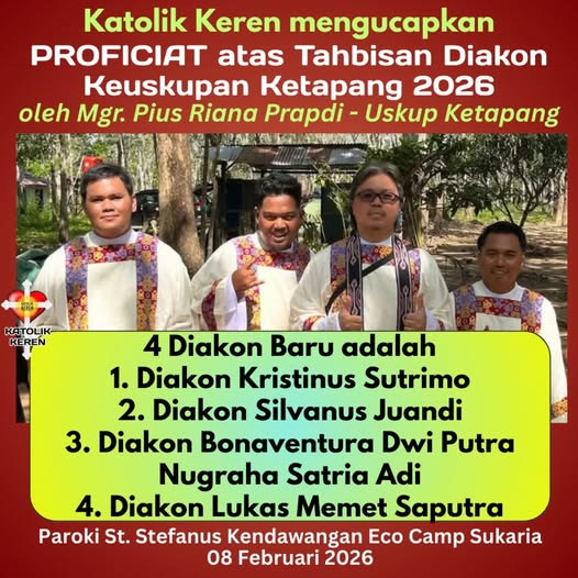 Tahbisan Diakon Ketapang 2026