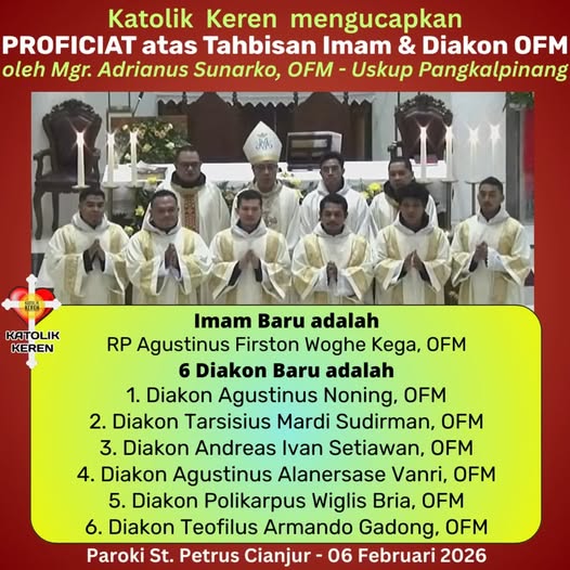 Tahbisan Imam Diakon OFM