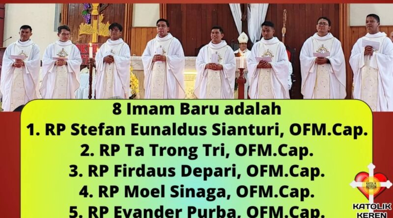 Tahbisan Imam Kapusin 2026