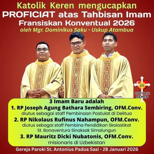 Tahbisan Imam Fransiskan Konventual