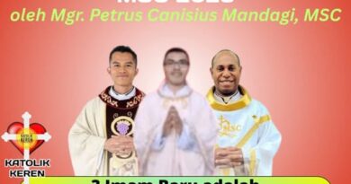 Tahbisan Imam Merauke & MSC 2026