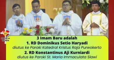 Tahbisan Imam Diakon Purwokerto