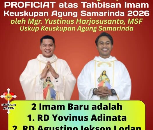 Tahbisan Imam Samarinda 2026