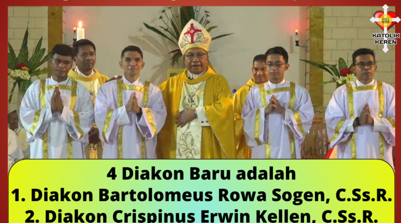 Tahbisan Diakon Redemptoris 2026