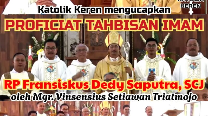 Tahbisan Imam SCJ 2026