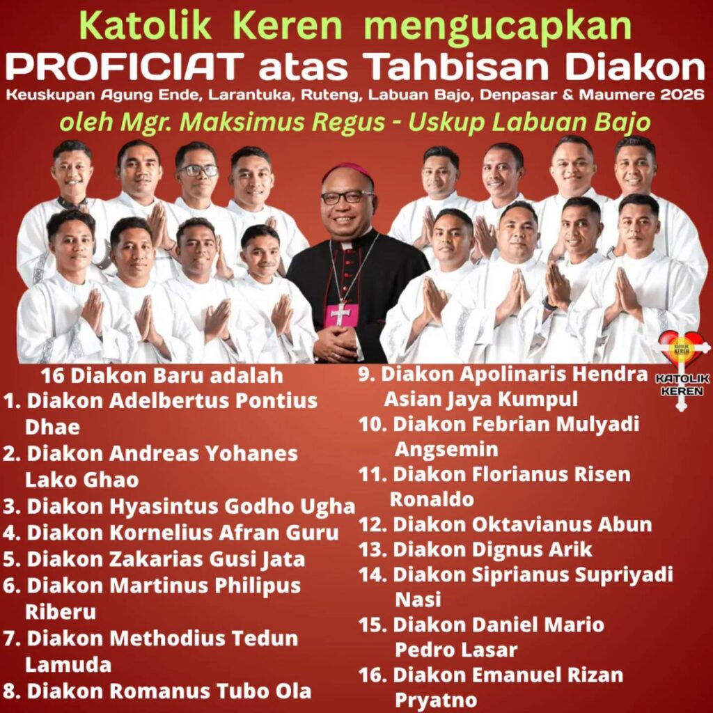 Tahbisan Diakon Inter Diosesan 2026