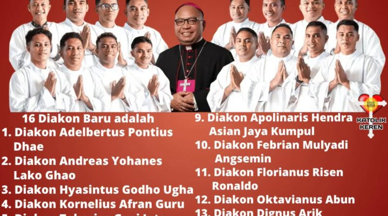 Tahbisan Diakon Inter Diosesan 2026