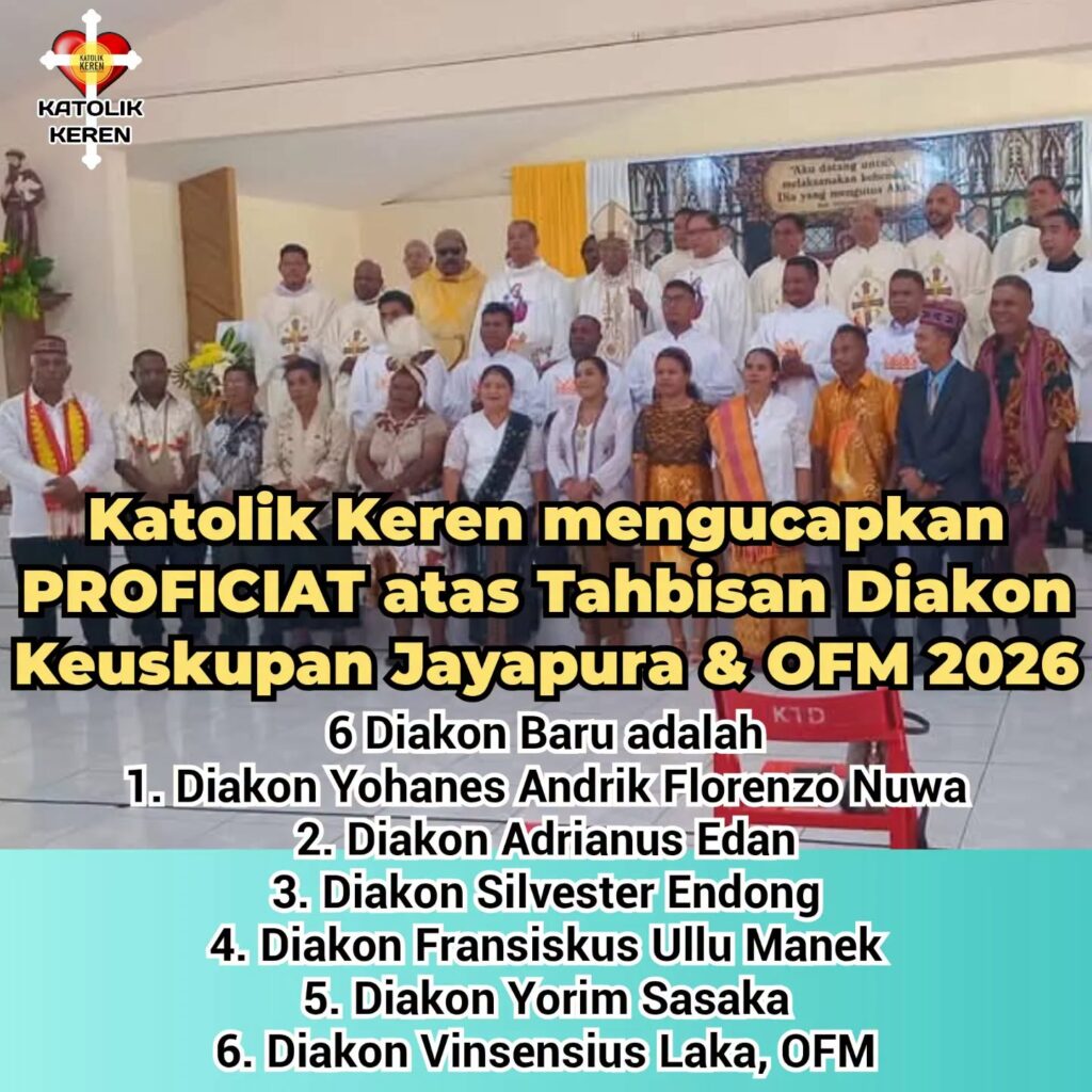Tahbisan Diakon Jayapura 2026