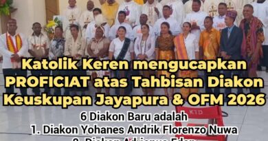 Tahbisan Diakon Jayapura 2026