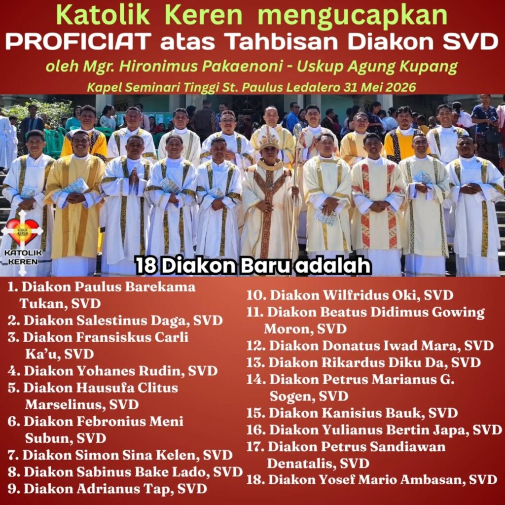 Tahbisan Diakon SVD 2026