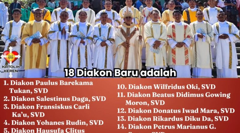Tahbisan Diakon SVD 2026